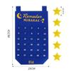2026 Ramadan Countdown Calendar Felt Board Eid Mubarak Decor Muslim Party Decoration Craft Eid Al Adha Ornament Gift