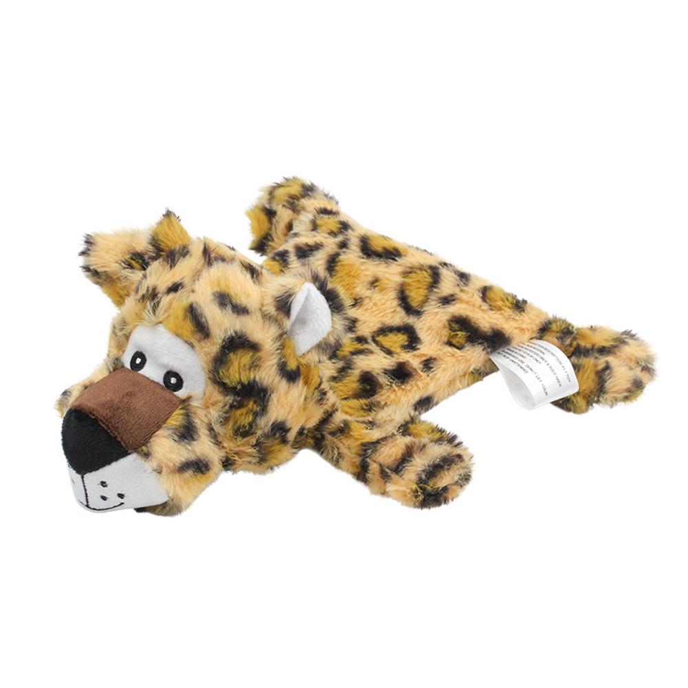 Plüsch Niedliche Leopard Hund Spielzeug Künstliches Tier Tiger Haustier Quietschspielzeug