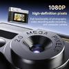 Retro Camera 12MP Photo Capture 1080P Video Recording Keychains Attachment Long Service Battery For Daily Use
