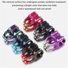 High Strength Short Handlebar Stem Aluminum Alloy Road Bike Stem Light Weight Bike Handlebar Stem for Most Bike