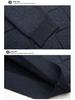 Men's Thickened Velvet Knit Sweater: Warm Round Neck Autumn/Winter Top for Middle-Aged & Elderly Dads