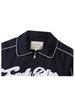 Gubin Big Logo Piping Blouson - Navy