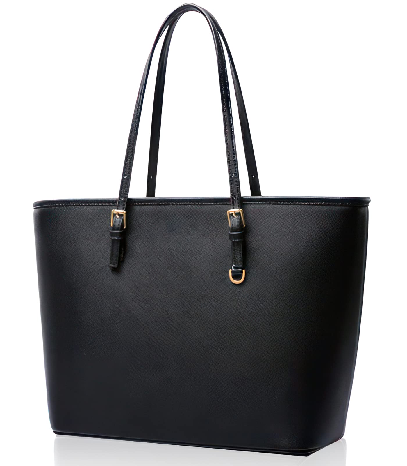 

Tote bag for shoulder A4 large shoulder popular for work school bag [PORCO CASA] women, bag, size, business, capacity, bag, women, bag, (black) чорний