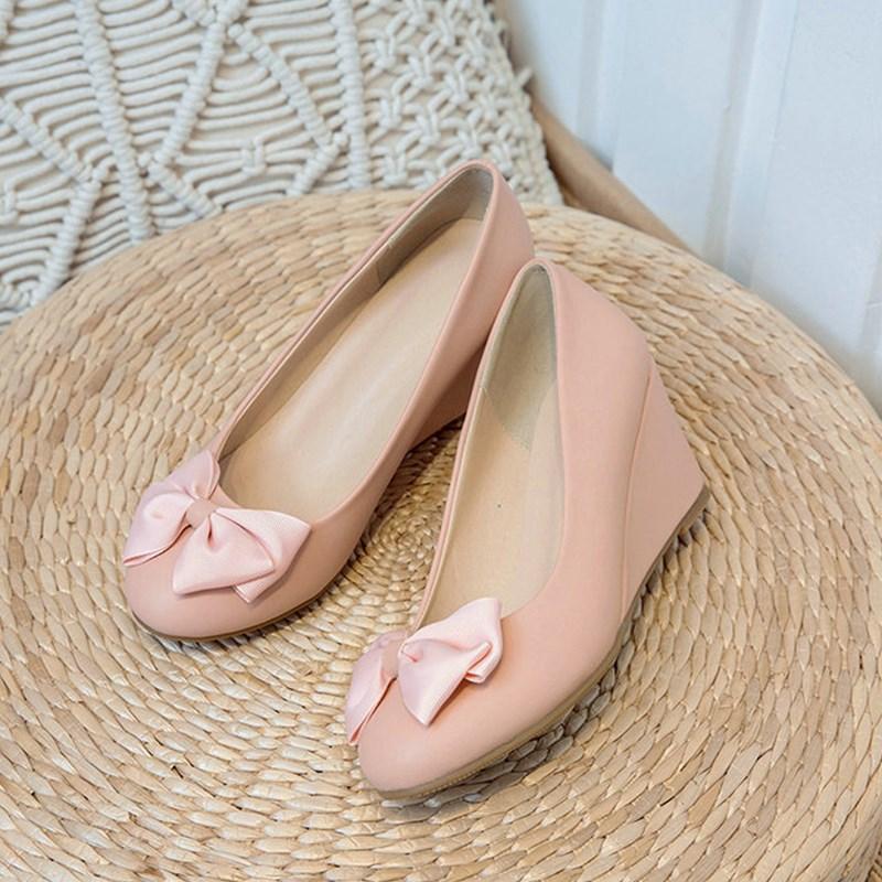 Модные женские балетки с бантом — фото 6