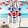 FC Hansa Rostock Druck Strandtuch, Großes Weiches Schnelltrocknendes Handtuch für Strand Camping Schwimmen