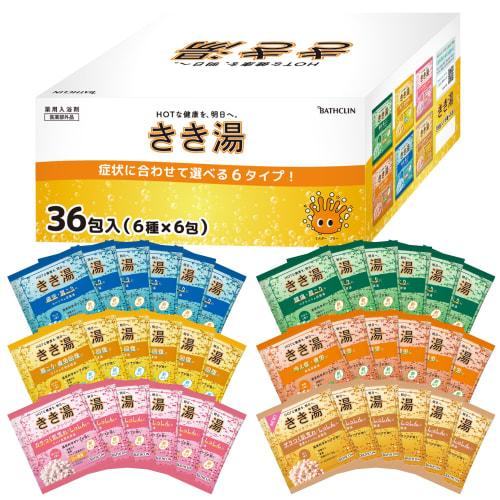 

Kikiyu bathcrine газированные соли для ванн 36 пакетиков 6 видов x 6 пакетиков в ассортименте большая подарочная упаковка