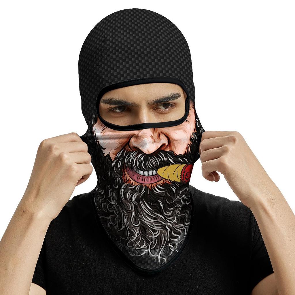 Harley Retro Motorcycle Sun Protection Mask & Summer Neck Gaiter Joker Headwear