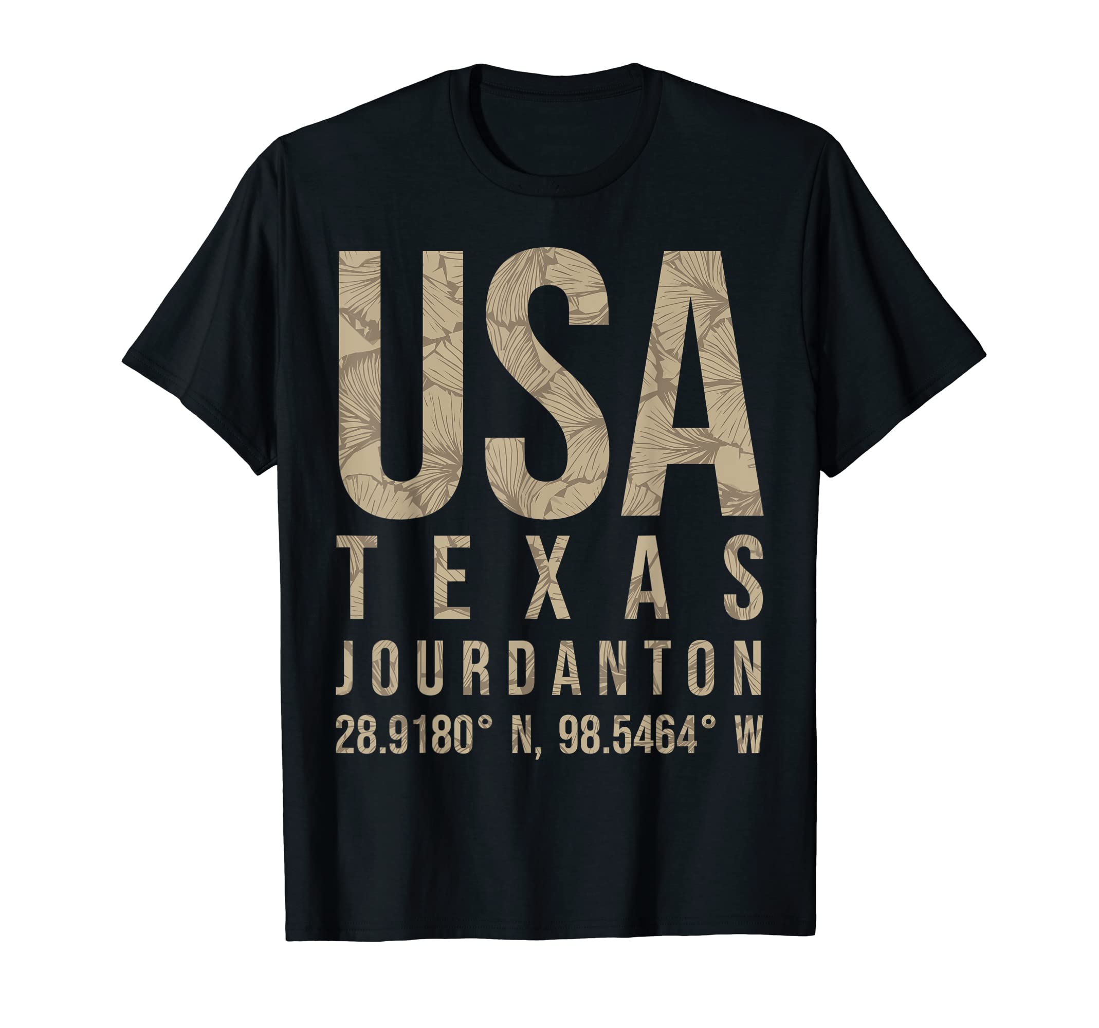 

Texas Jourdanton, T-Shirt чёрный