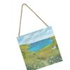 Julia Crossland Along The Coast Path Wooden Block