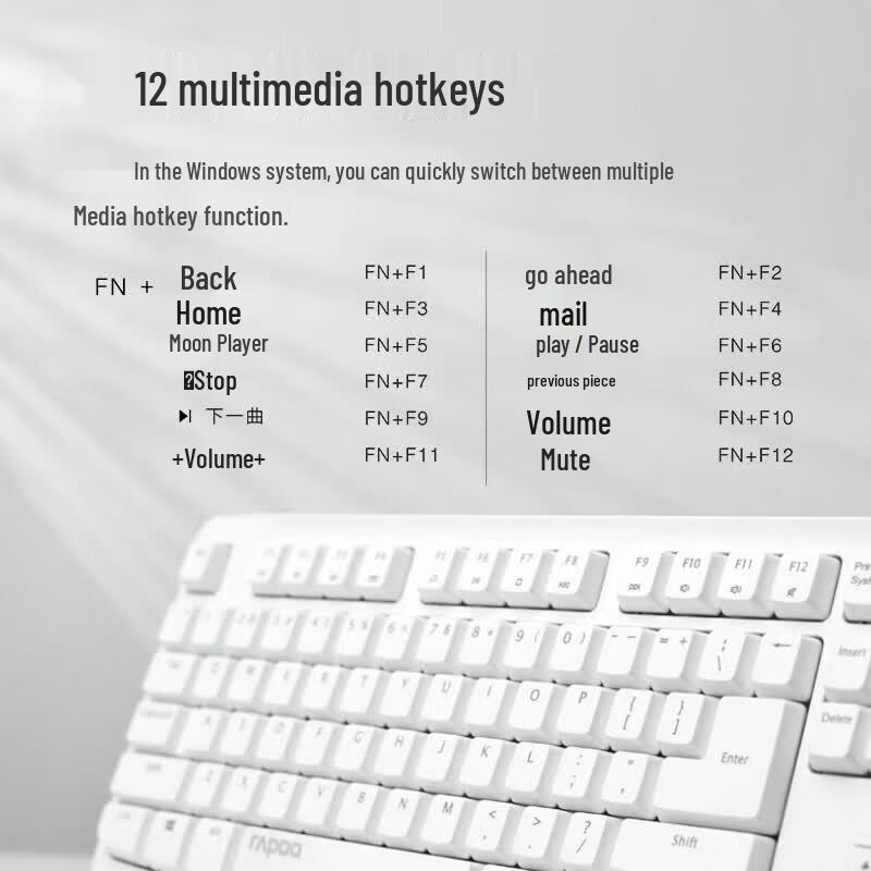 Rapoo X1800Pro Wireless Keyboard Mouse Combo