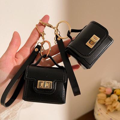 Kreativní Mini Peněženka na Mince Klíčenka Peníze Drobné Pouzdro Všestranné PU Kůže Tašky na Klíče Taška na Uložení Sluchátek Přívěsek