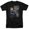 Betty Boop - Choppers - Adult Unisex Short Sleeve T-Shirt - Black