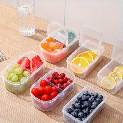 Sealed Spice Storage Box, Jam and Salad Packaging Box, Seasoning Box, Fruit Tray, Outdoor Portable Food Packaging Box.