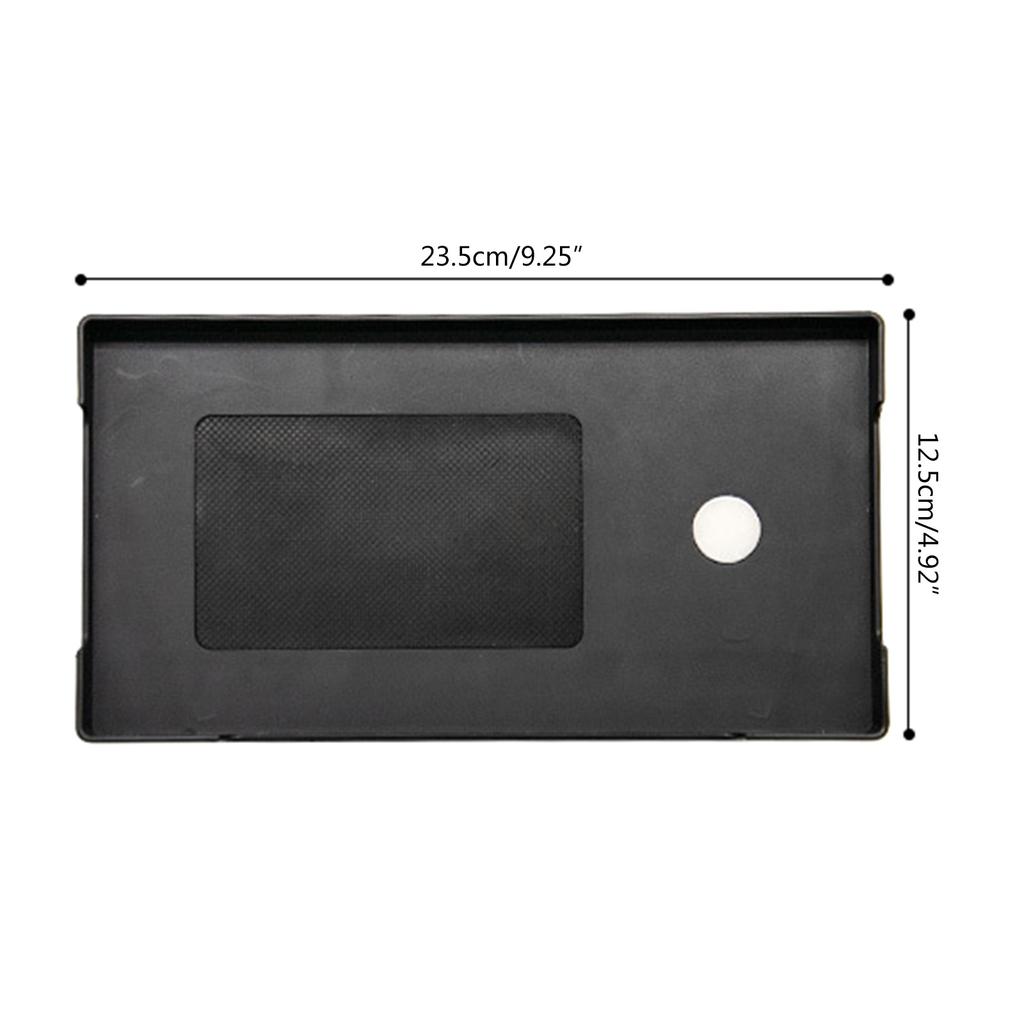 Magnetic Car Interior Storage Tray TPE Dashboard Storage Box Convenient Storage Tray Vehicle Spare Part for Model3/Y