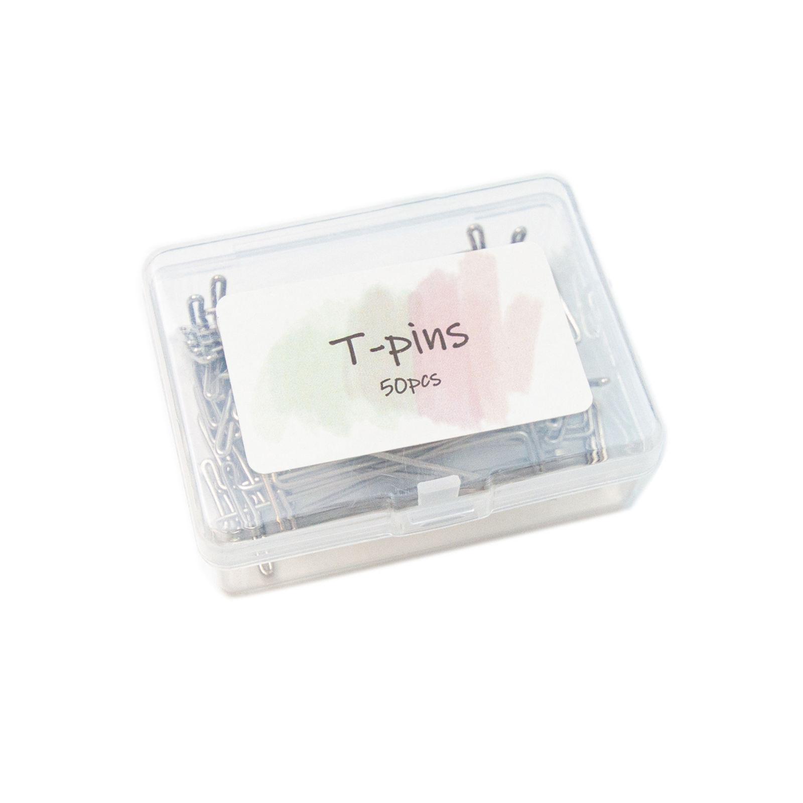 

50-200 шт. Т-образных булавок из нержавеющей стали для блокировки вязания, моделирования и рукоделия, U-образные булавки, инструмент для укладки париков, швейный аксессуар B