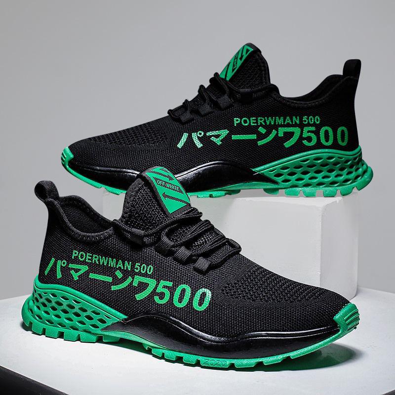 

Новая модная дышащая повседневная обувь Flyknit, спортивная обувь на мягкой подошве