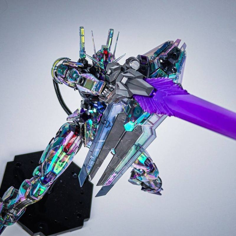 1/100 Scale Kunlun FM Aerial Laser Holographic Craftsmanship The Witch from Mercury Kunlun Domestic Version Assembly Model