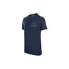Emporio Armani T-shirt da uomo a maniche corte con logo EA7 SS22 Top Blu 3KPT72-PJ8SZ-1554