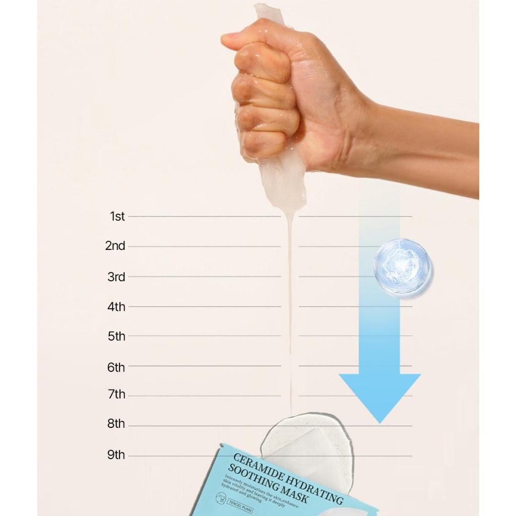 Masque hydratant apaisant aux céramides SUDEE 30 ml 1 boîte/5 unités