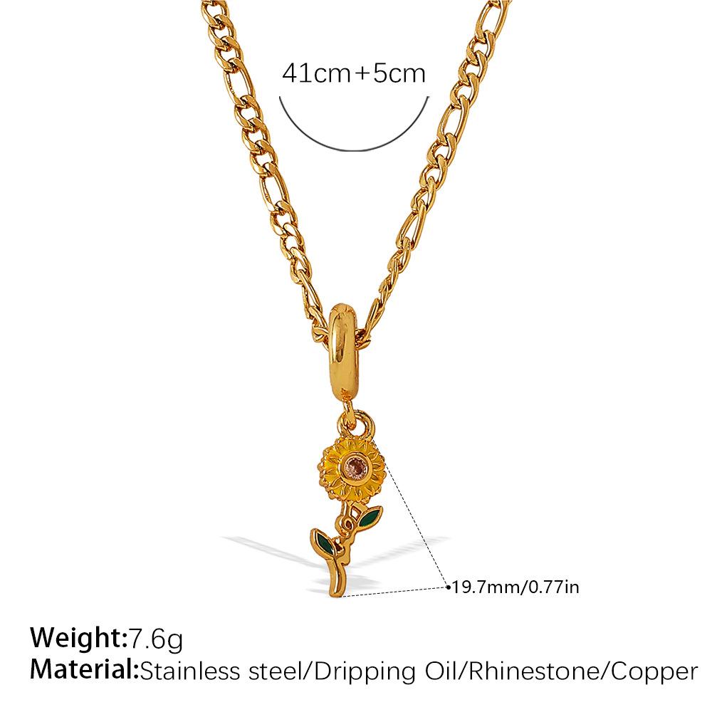 Seaside Vacation Style DIY Turtle Starfish Pendant Necklace Gold-plated Diamond Light Luxury Fashion Jewelry Women