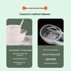 Rice Husk Disposable Bowl & Spoon Set