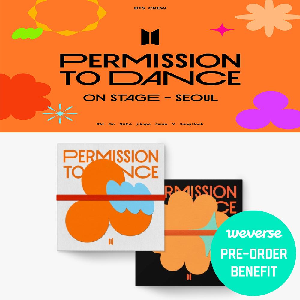 

Предзаказ BTS PERMISSION TO DANCE ON STAGE LIVE & POB Weverse Random ver.