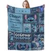 Stitch Flannel Blanket Star Baby Blanket Air Conditioning Blanket Nap Blanket Flannel Blanket Cross Border