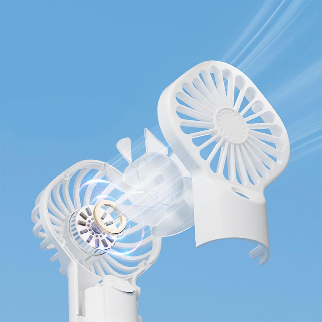 Misting Fan Portable Handheld Fan HandHeld Mist Fan Rechargeable 4 Speed Adjustable Small Mister Fan Cooling Water Spray