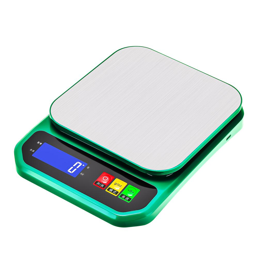 Stainless Steel Electronic Kitchen Scale for Baking and Coffee