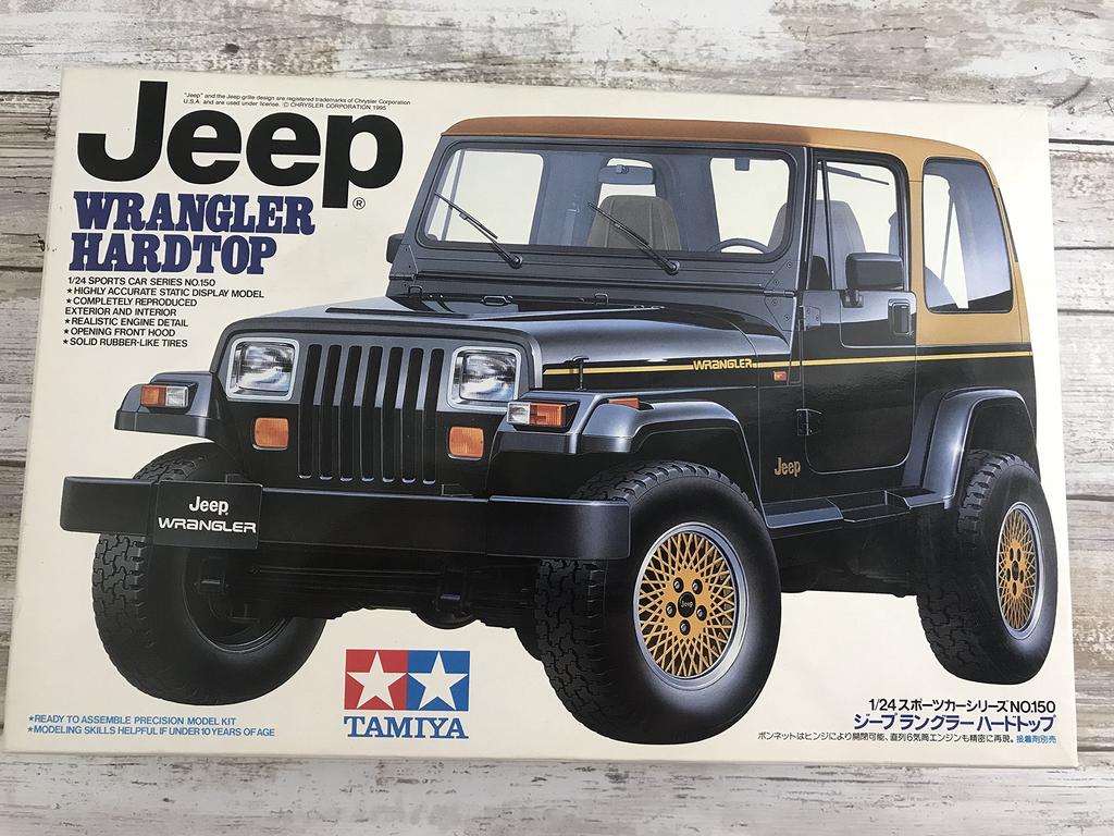 Tamiya 1/24 Wrangler Hardtop (1/24 Sports Car: 24150)