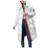 Women's Winter Fashion Long Over-The-Knee Hooded Thick Padded Jacket Coat