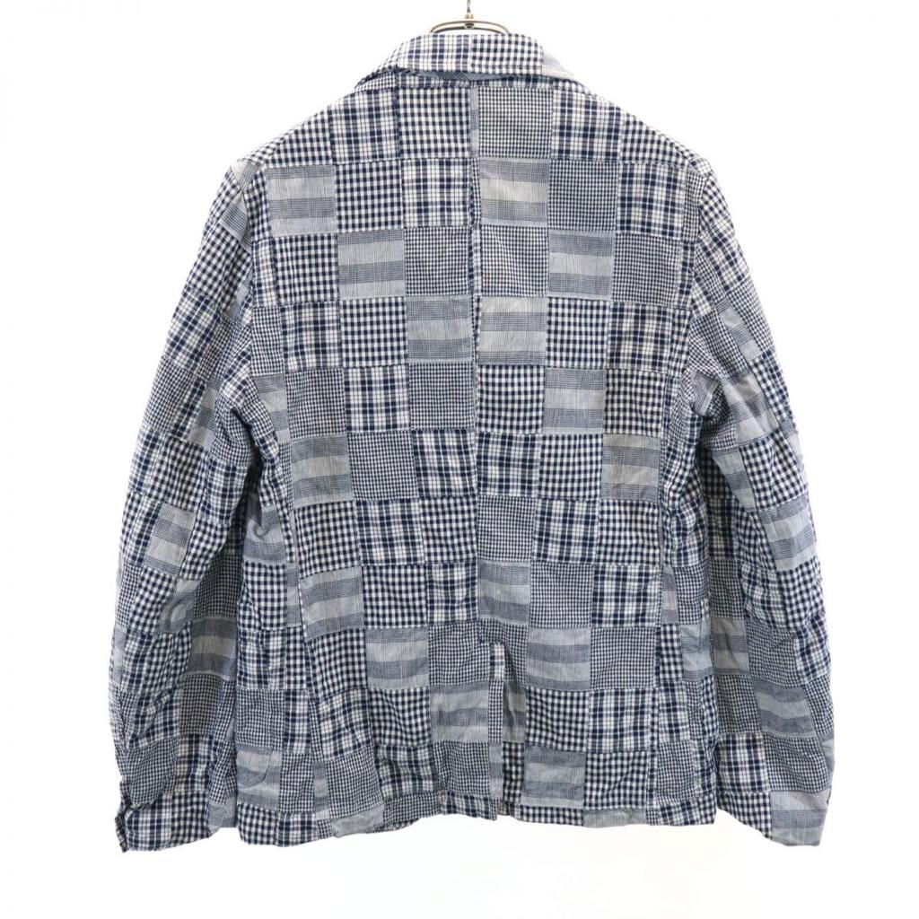 WASTETWICE&CO Made In Japan Check Pattern Patchwork Tailored Jacket 1 Men's Used