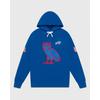 The new printed men's and women's same versatile hooded sweater is provided.