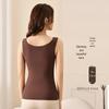 Women's Slim Fit Reversible German Velvet Vest with Chest Pad - Autumn/Winter Base Layer