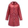 Women's Wave Rain Jacket Outdoor Waterproof Windproof Coat Outwear
