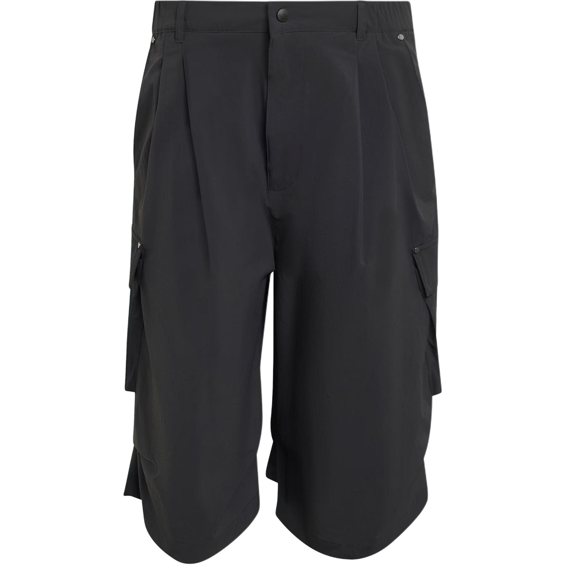 Adidas Originals Premium Essentials Utility Loose Fit Solid Color Lace-Up Cargo Shorts Men shorts KD2778 XL