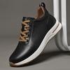 Fashion Summer Genuine Leather Shoes Handmade Casual Shoes Fashion Designer Tenis Masculino All-match Male Skateboard Footwear Sneakers