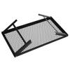Portable Foldable Table Foldable Steel Outdoor Steel BBQ Grill Folding Campfire Grill Grate For Cooking Rack Camping Barbecue Accessories Camping