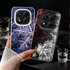 Snow Snowflake Winter Cold Shockproof Phone Case for Xiaomi Redmi Note 15 14 13 12 Pro Plus 11 11S 11T 5G Cover Anti Fall Fundas