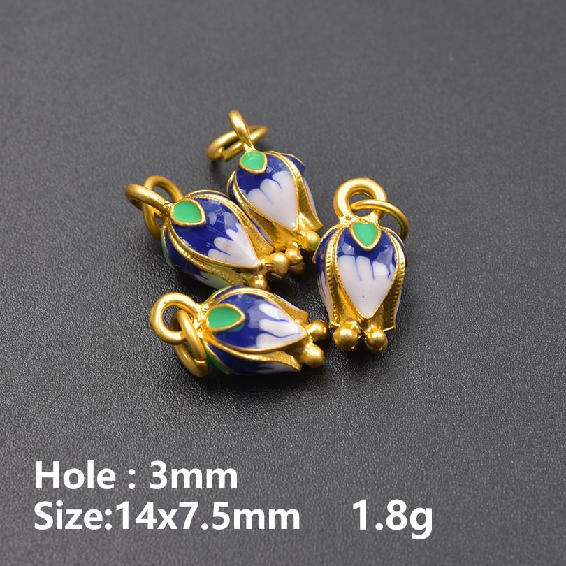 13pcs/Lot Mix Dessert Cake Ice Cream 3D Gold Color Enamel Charms For Jewelry Making Supplies Candy DIY Cute Pendant Accessories