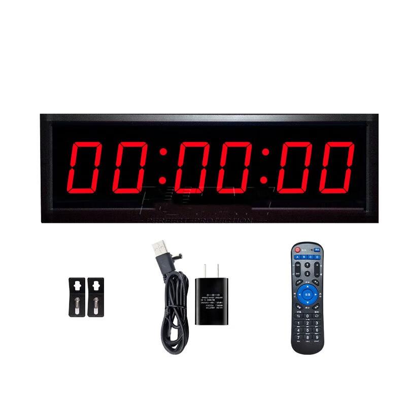 3-inch 6-Digit LED Sports Timer with Hand Paddle