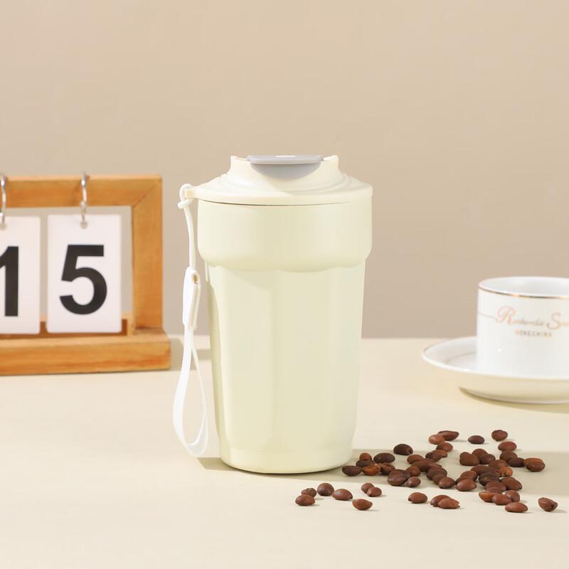 Shangqi Portable Octagonal 316 Stainless Steel Insulated Coffee Mugs (2-Pack)