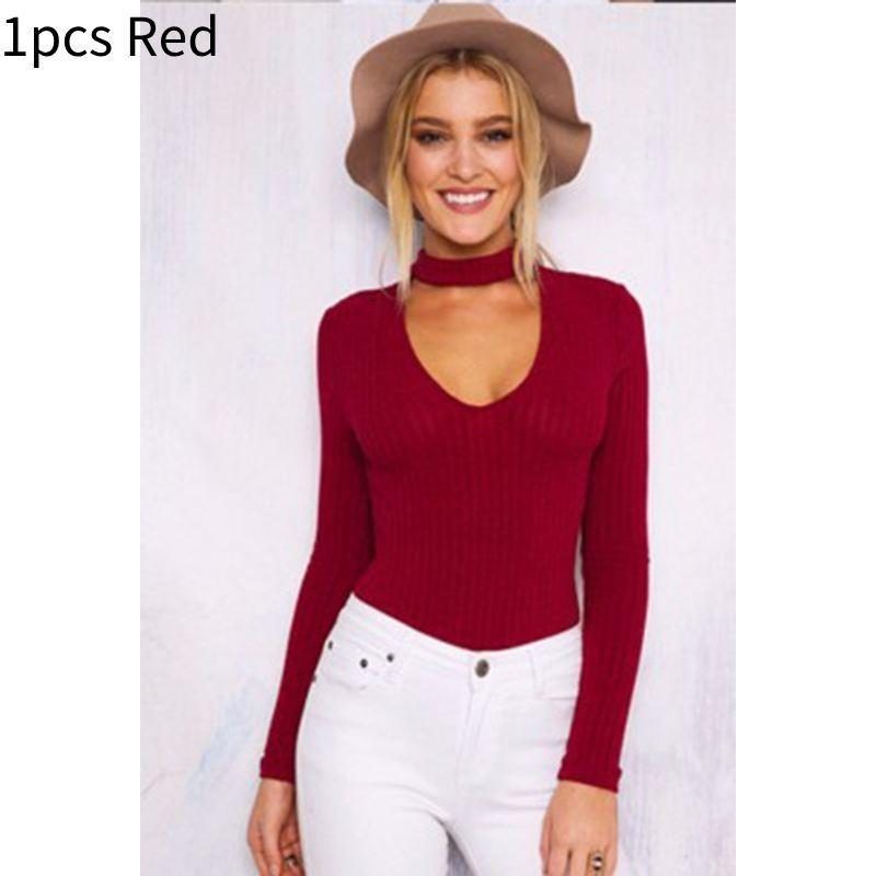 Urban Chic Fall Cotton Ribbed Bodysuit For Women Casual Romper Available Now