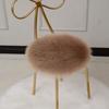 30/40/45cm Soft Plush Seat Cushion Round Area Rug Floor Mat Chair Cushion 1pcs