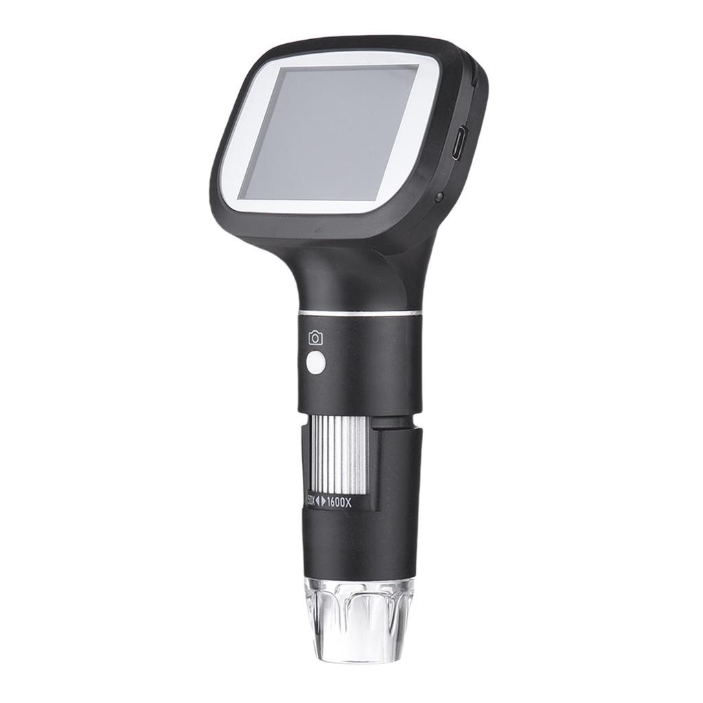 Tragbares Hand-Digitalmikroskop mit 2,4-Zoll-Bildschirm 50X-1600X Vergrößerung Endoskop