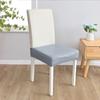 Waterproofs PU Leather Chair Cover Waterproofs Stretch Chair Slipcovers for Dining Room Home Kitchen Seats Protectors