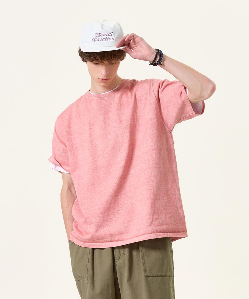 Guson Pigment-Dyed Heavy Cotton Short Sleeve T-Shirt Collection