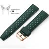 Tropical Silicone Watch Band Quick Release Watch Band 18mm 20mm 22mm Rubber Tropic Smart Watch Strap Waterpfroof Muti-Color