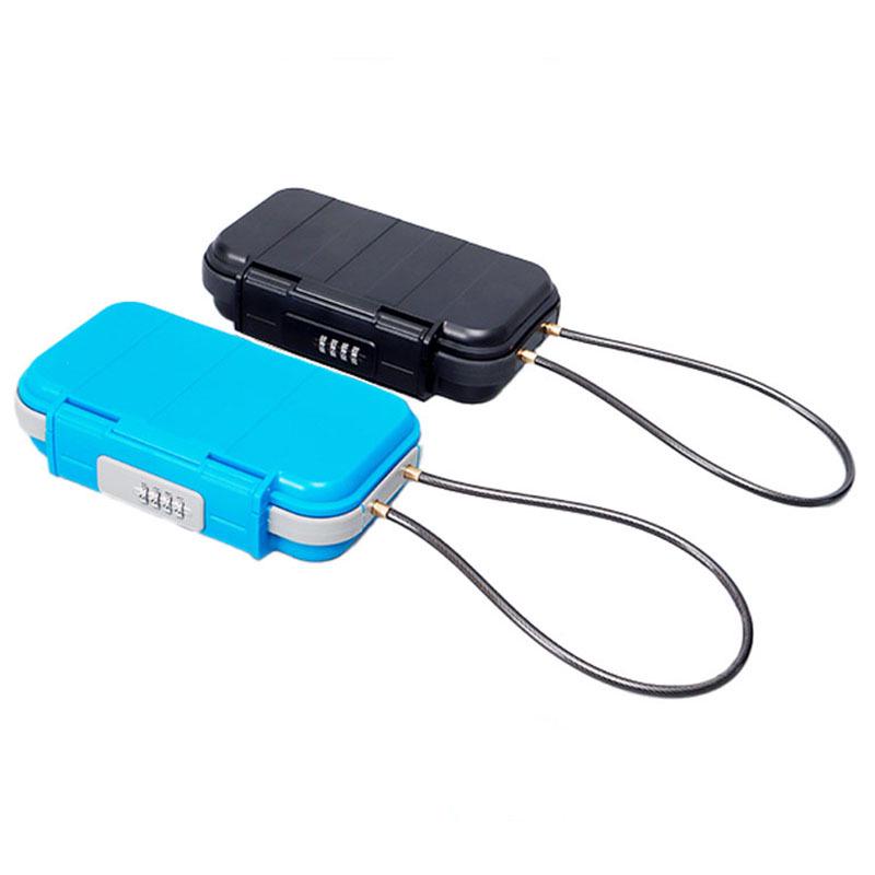 Portable Waterproof Password Storage Box for Beach and Travel