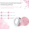 Face Cleaning Brush Natural Spa Ultrasonic Face Scrubber Massager Sonic Vibrating Facial Cleansing Brush Mini Electric